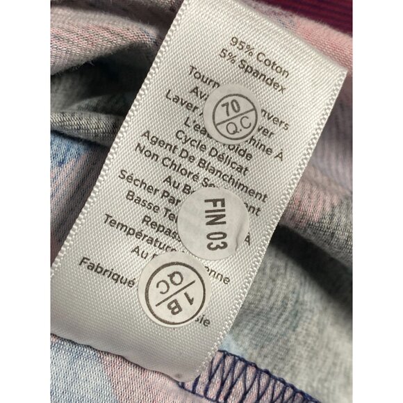 Talbots Womens Plaid Long Sleeve Turtleneck Tee Top Size XL Holiday CJ. Jill Flo - Picture 10 of 13